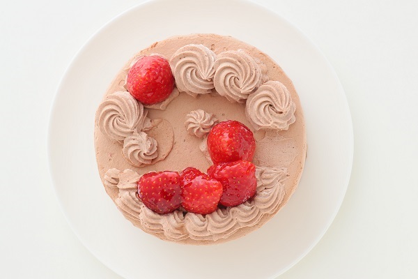 生チョコショート Lovelyアイシングクッキーケーキ 6号 18cm 生チョコショート Lovelyアイシングクッキーケーキ 6号 18cm