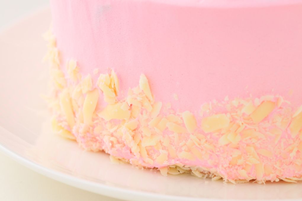 可愛いピンクのショートケーキ 4号 いちご 生クリーム 12cm 10