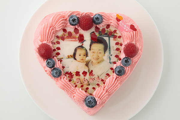 シーグラスアート ♡いちごファーム♡ LOVEバージョン シーグラス