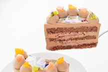 写真ケーキ チョコ生 丸型 3号 9cm 3