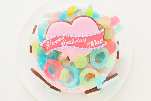 キラキラ宝石ケーキ 5号 15cm（NENE cafe） | Cake.jp