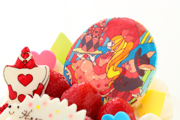 アリスの生クリームデコレーション 5号 15cm（パティスリージョーカー