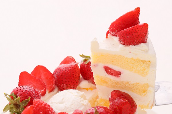 写真ケーキ 苺いっぱい生クリームデコレーション 5号 15cm  4