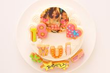 【安心美味宣言】純生苺ショート フォトケーキ アイシングクッキーケーキ 写真ケーキ 4号 12cm 【お好きなイラストも人気です】 9