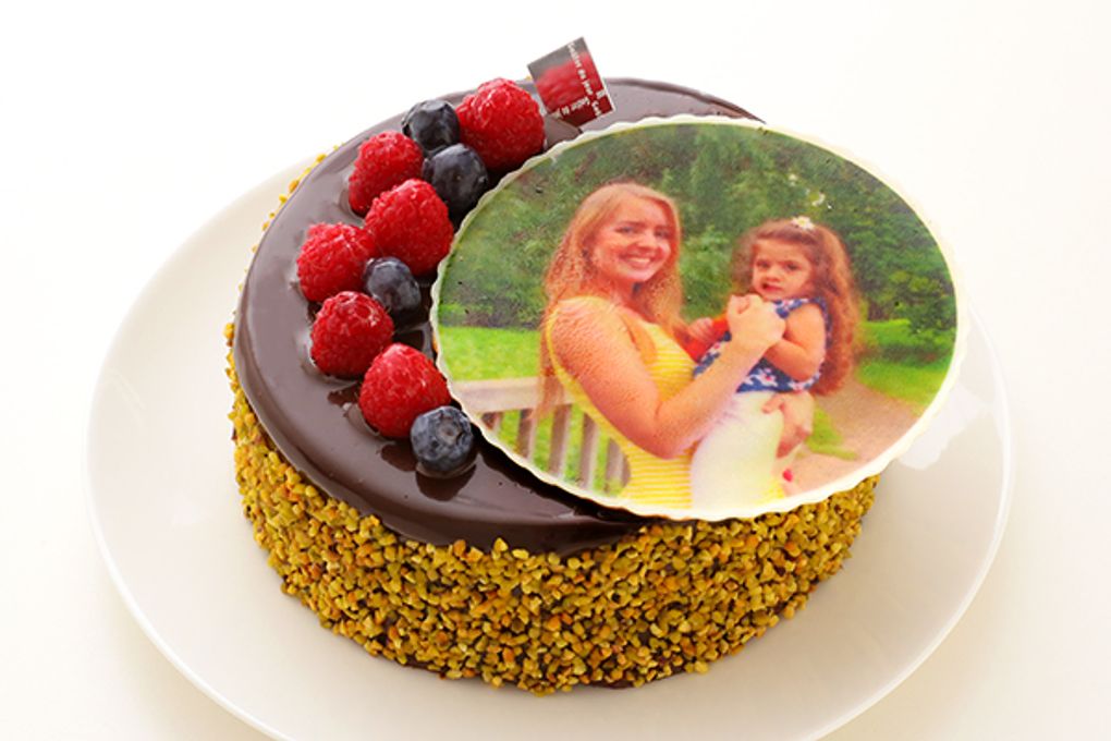 写真ケーキ ガトーショコラ 5号 15cm 3