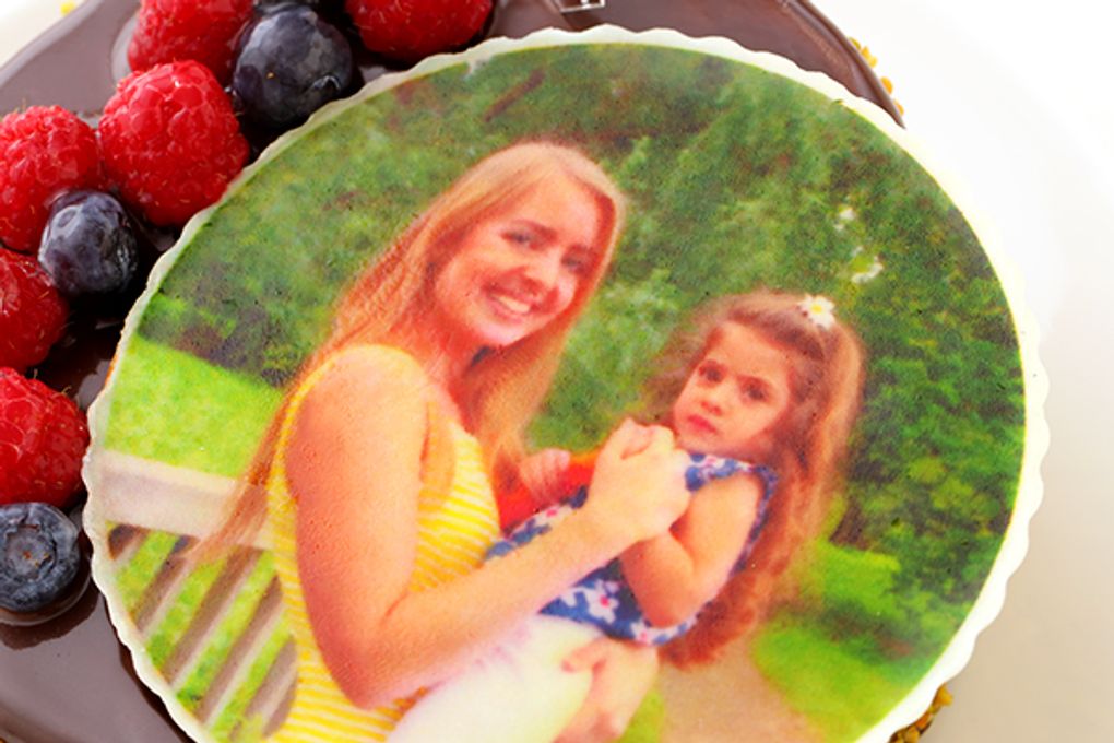 写真ケーキ ガトーショコラ 5号 15cm 5