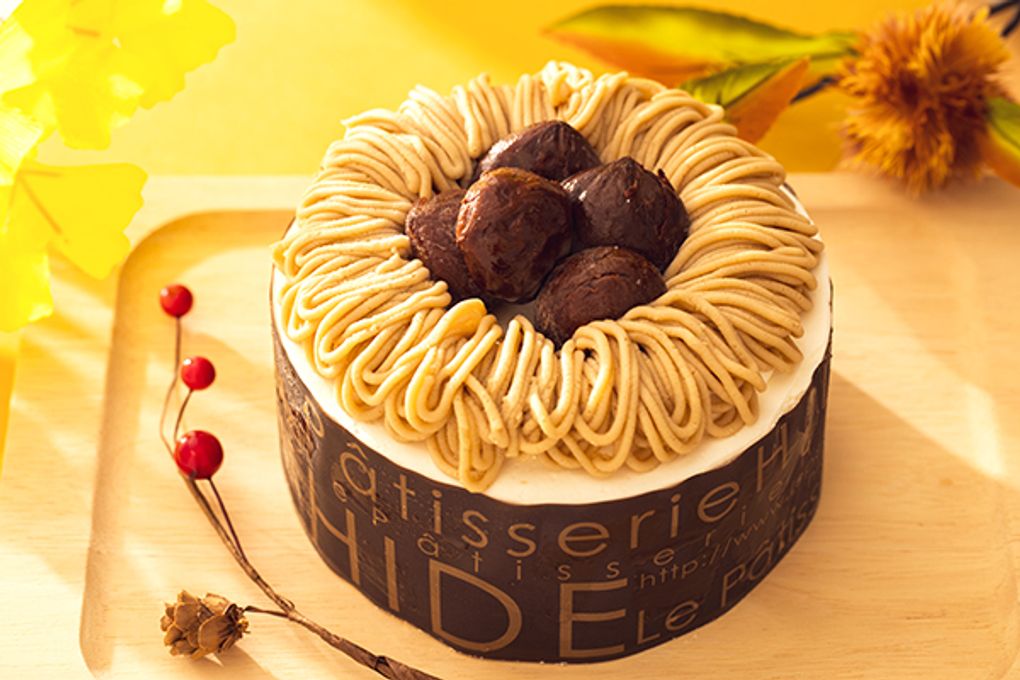 モンブランスポンジケーキ 5号 15cm 1