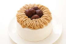 モンブランスポンジケーキ 5号 15cm 2