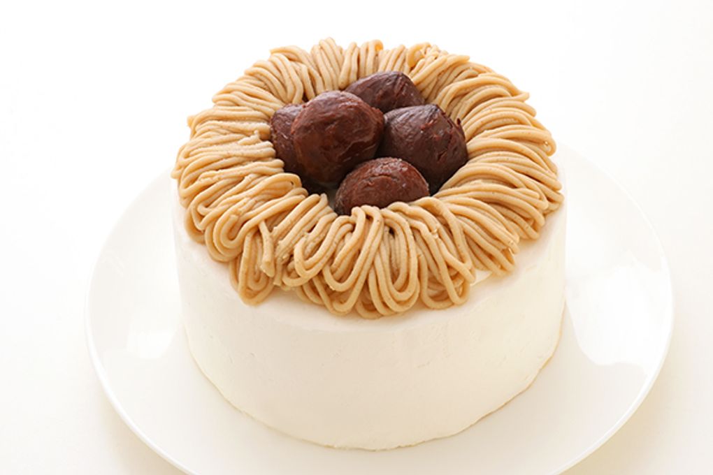 モンブランスポンジケーキ 5号 15cm 2