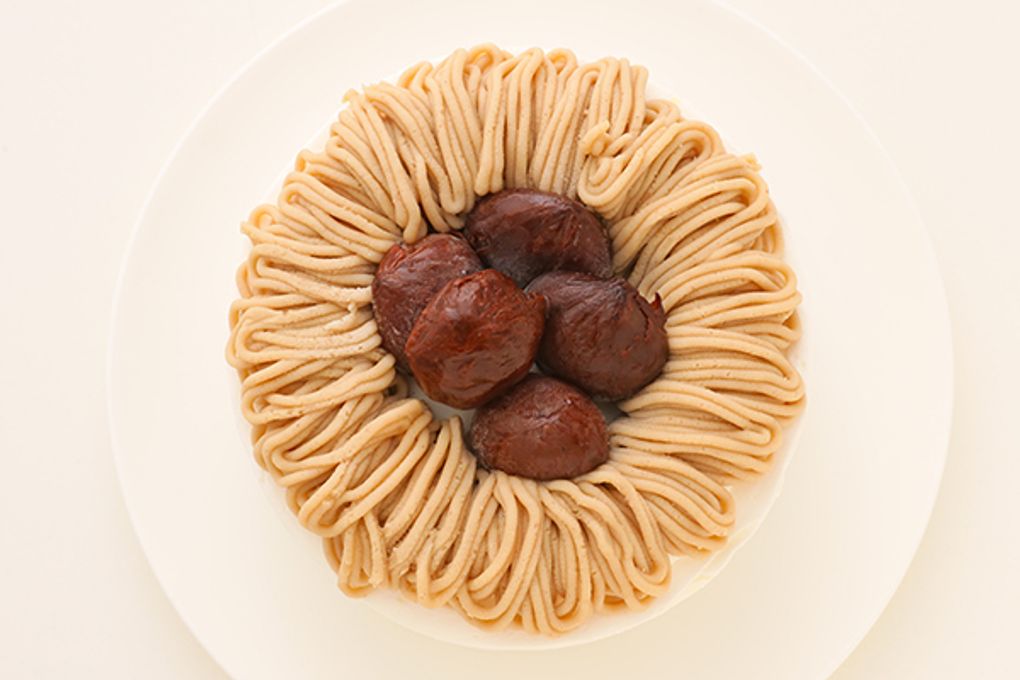モンブランスポンジケーキ 5号 15cm 3