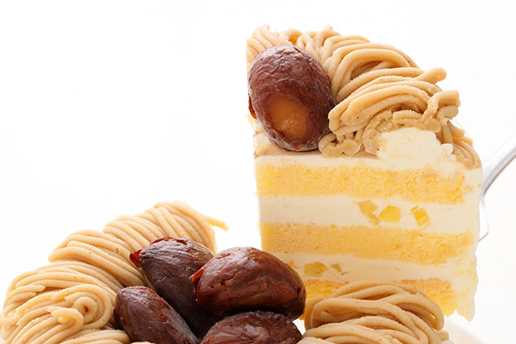 モンブランスポンジケーキ 5号 15cm 4