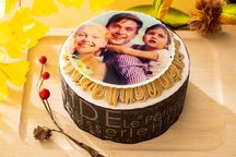 写真ケーキ モンブランスポンジ 5号 15cm 1