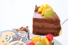 イラストケーキ オリジナルケーキ チョコケーキ 5号 15cm 4