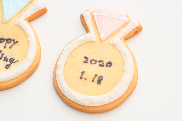 アイシングクッキー 指輪 2枚1セット（アトリエ705） | Cake.jp