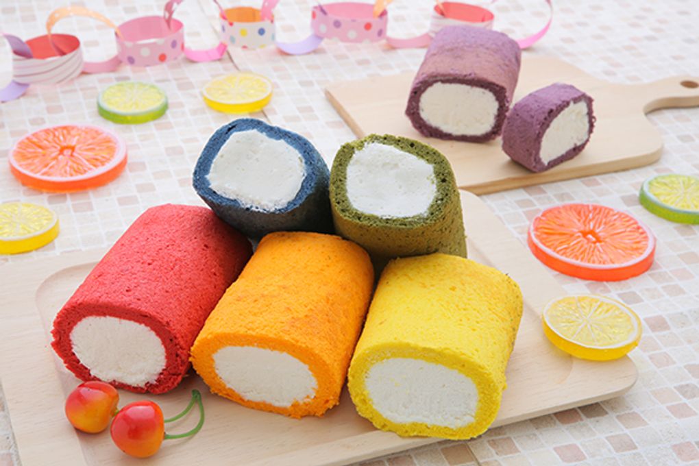 パーティーロールケーキ 選べる5色 1