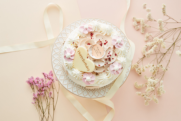 マロンのお花ケーキ 5号 15cm（お花ケーキ工房 mon*chouchou