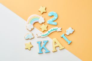 もくもくお誕生日セット（6文字）
