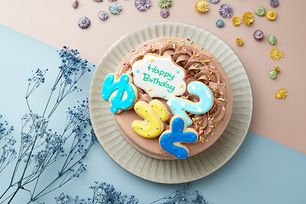 ひらがなアイシングクッキー生チョコクリームデコレーション(3文字)