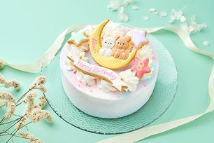 三日月くまちゃんケーキ