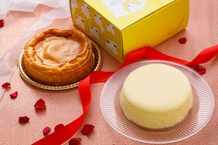 エールフロマージュスフレ+ベイクドチーズNYスタイル 