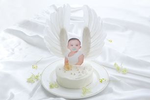 天使のケーキ ファーストバースデー 4号