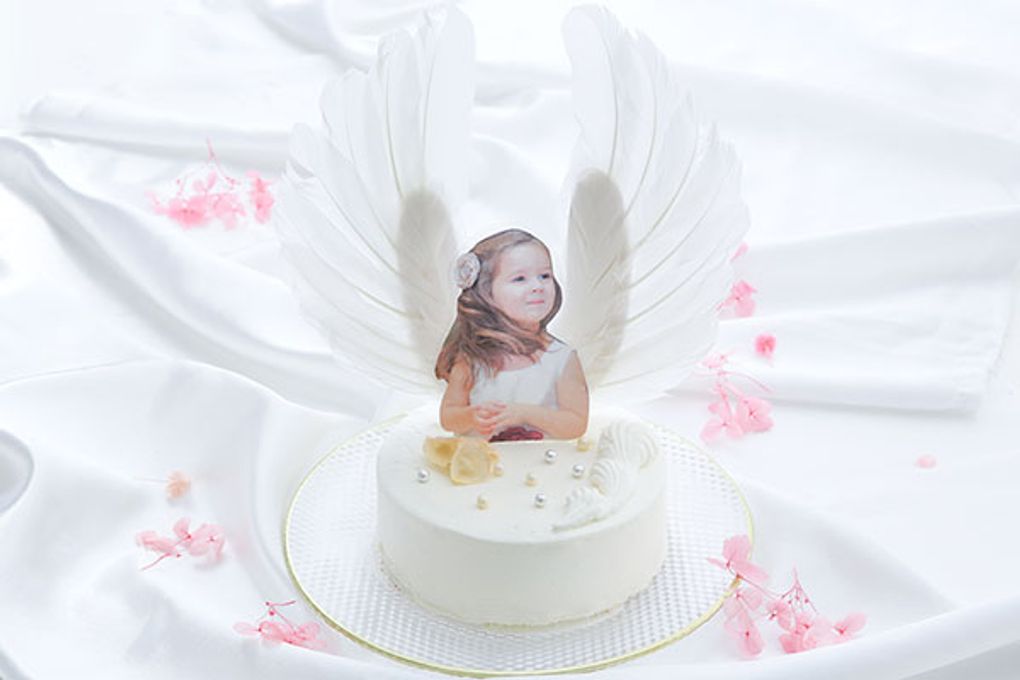 天使のケーキ 生クリーム 4号 1