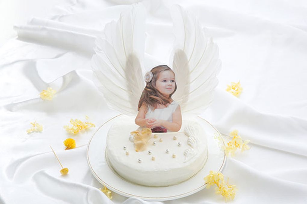天使のケーキ ファーストバースデー 5号 1