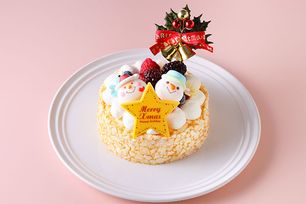 ４号 Xmasファーストバースデーケーキ 4号（12cm）