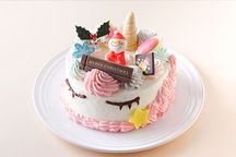 ユニコーンクリスマスケーキ 1