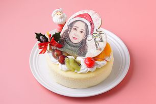 似顔絵（お一人のみ）スフレチーズケーキ 5号 15cm 