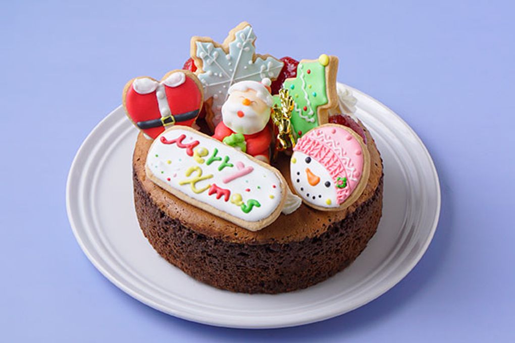 とろけるクラシックショコラ アイシングクッキーデコ ５号  クリスマス2023《数量限定》  完売の際はご了承ください 1