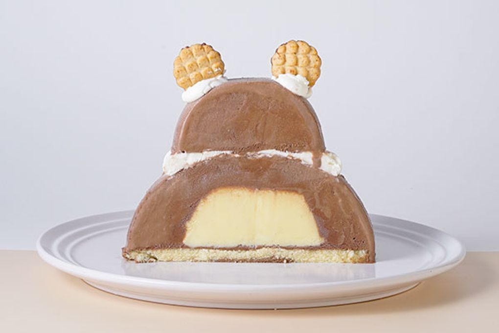 ダルチアーノ くまのアイスケーキ 4.5号 直径約13cm×高さ約10cm 4