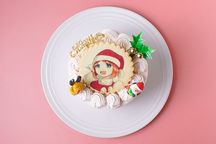 イラストクッキークリスマスショートケーキ 5号【クリスマス2023】 2