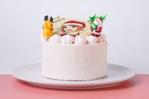 イラストクッキークリスマスショートケーキ 5号【クリスマス2023】 3