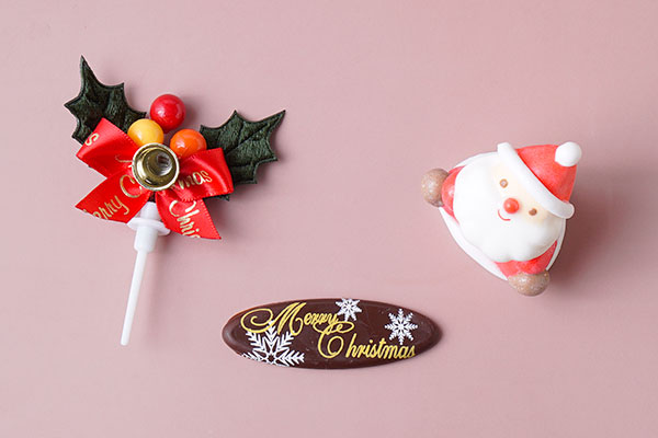 【再販オーダー用】くまとサンタのブッシュドノエル カッティングダイ クリスマス 再販オーダー用】くまとサンタのブッシュドノエル カッティングダイ