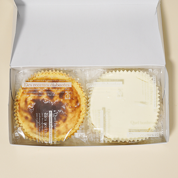 チーズケーキ 4号×2個入りセット (濃厚ニューヨークチーズケーキ、ベイクドレアチーズケーキのお好きな組み合わせ！) 5