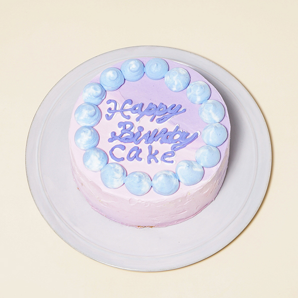 レタリングケーキ 5号サイズ【センイルケーキ】  1