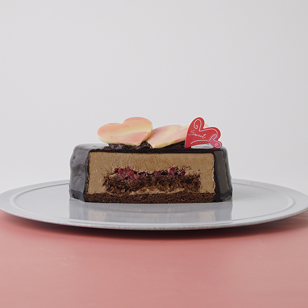 バレンタイン2021 ハートチョコレートケーキ 4号 12cm 4