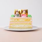 ひな祭り ピンク2段ケーキ 4