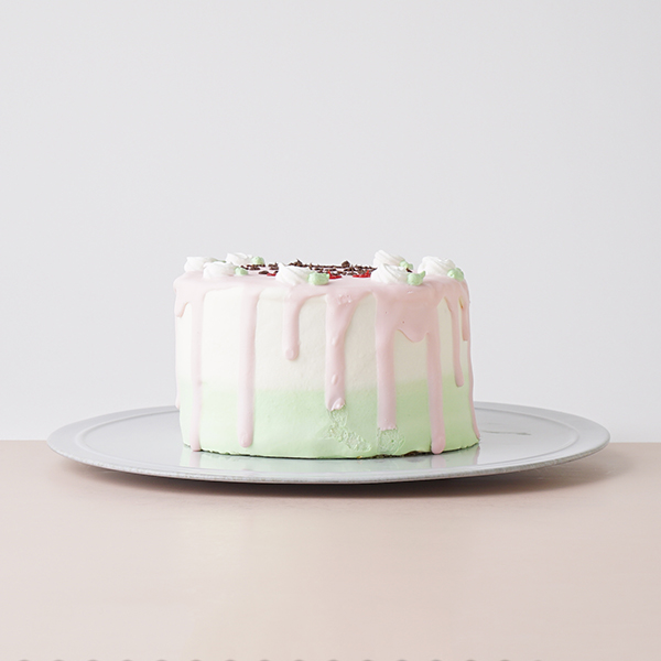 フラワーカラーが選べる！ひなまつりカラーのドリップセンイルケーキ 5号 ひなまつりケーキ 3