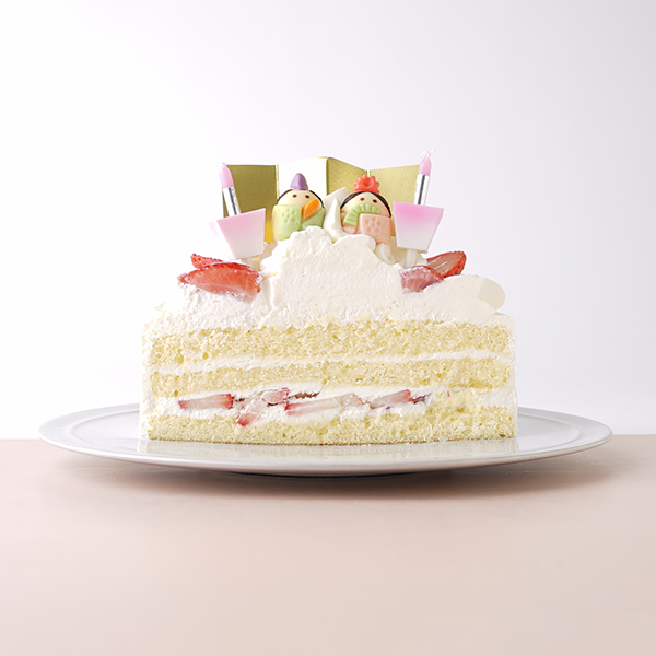苺のデコレーションケーキ 5号 15cm  4