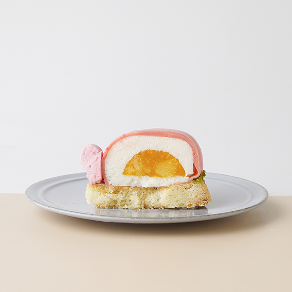 【SALON BAKE ＆ TEA】ハート型のムースケーキ「クール ド フルール」 母の日2024 5