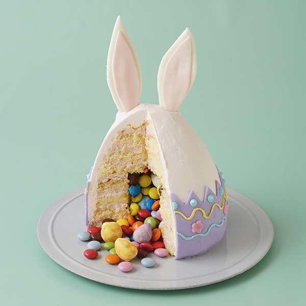 切ってビックリ！可愛い立体うさぎケーキ