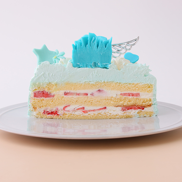 ティアラとローズのケーキ ブルータイプ 5号 4