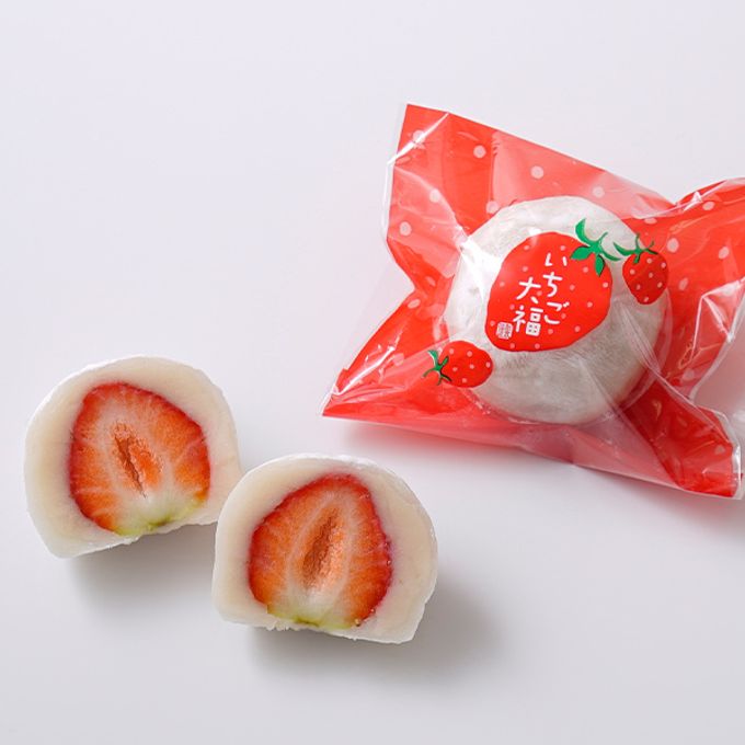 ～旬のフルーツをまるごと堪能～一福百果 まるごといちご大福8個入り  3