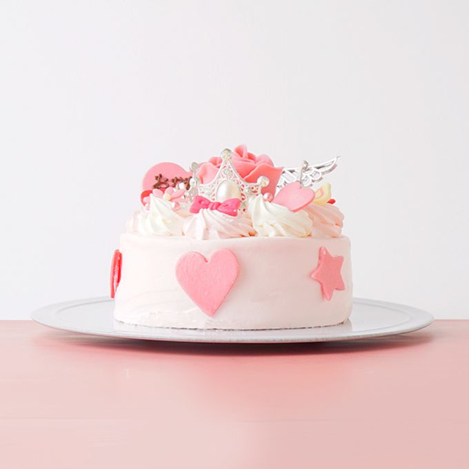 ティアラとバラのケーキ 母の日2021  3