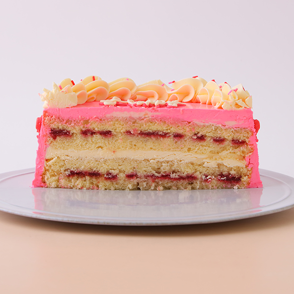 ビビッドピンクのヴィンテージケーキ 5号《センイルケーキ》 4
