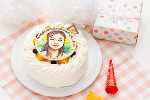 ショートケーキ 似顔絵 5号 15cm