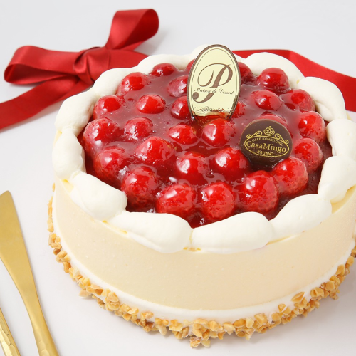 最高級洋菓子 シュス木苺レアチーズケーキ 12cm バレンタイン2023 ホワイトデー2023