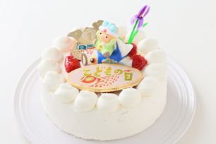  卵・乳製品・小麦粉除去 子どもの日スペシャル2024生ケーキ 5号 15cm
